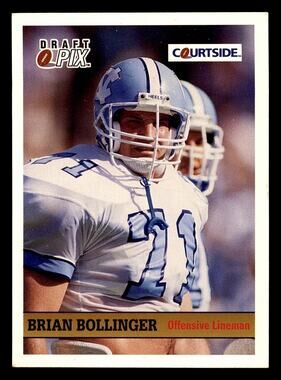 1992 Courtside Draft Pix #36 Brian Bollinger Card
